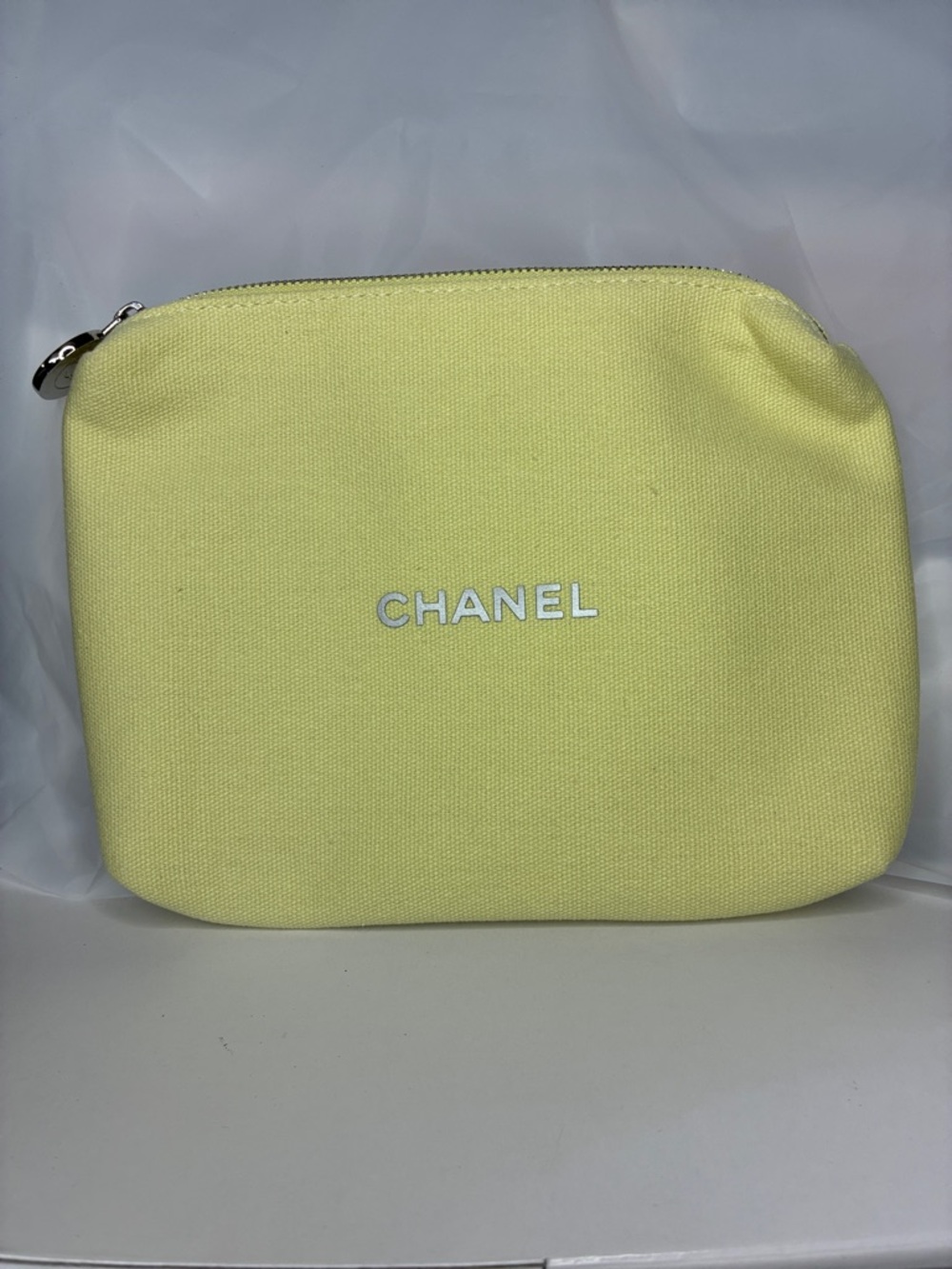 Chanel makeup bag